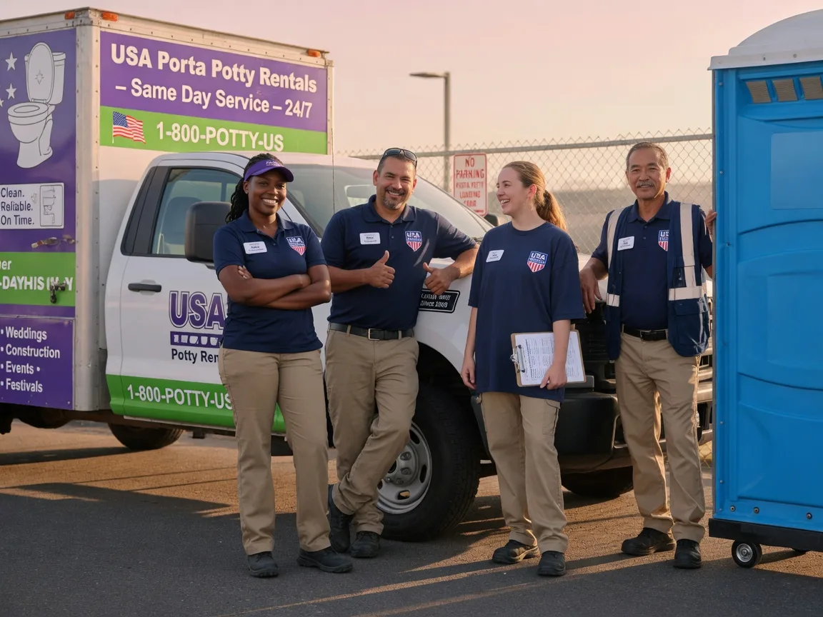 Porta Potty Rental company in Strong, AR